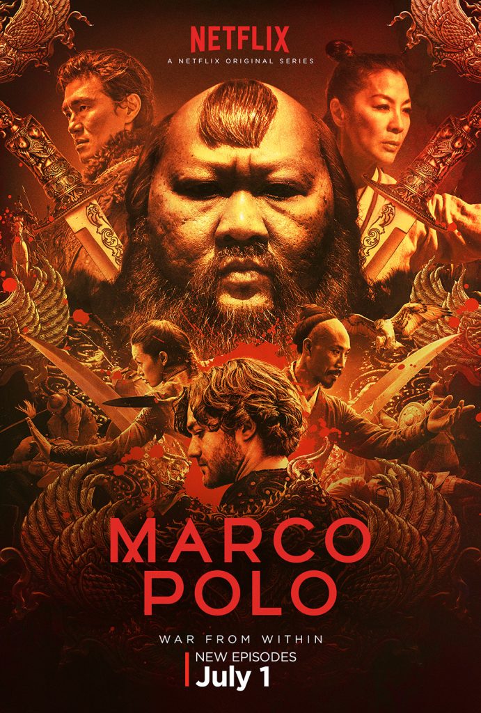 Nick in Netflix series ‘MARCO POLO’!